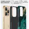 Burga Tough Back Cover Hülle für Apple iPhone 14 Pro - Emerald Pool 2