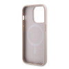 Guess 4G Printed Stripes Hard Case Back Cover Hülle mit MagSafe für Apple iPhone 15 Pro Max - Rosa 4