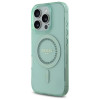 Guess IML Rhinestones Back Cover Hülle mit MagSafe für Apple iPhone 16 Pro - Grün 3
