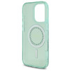 Guess IML Rhinestones Back Cover Hülle mit MagSafe für Apple iPhone 16 Pro - Grün 5