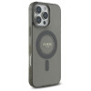 Guess IML Rhinestones Back Cover Hülle mit MagSafe für Apple iPhone 16 Pro Max - Schwarz 2