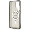 Guess IML Rhinestones Back Cover Hülle mit MagSafe für Samsung Galaxy S25 Ultra - Schwarz 5