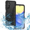 Shellbox Wasserdichte IP68 Hülle für Samsung Galaxy A15 4G/5G - Schwarz 0