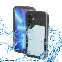 Shellbox Wasserdichte IP68 Hülle für Samsung Galaxy S24 - Schwarz