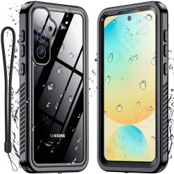 Shellbox Wasserdichte IP68 Hülle für Samsung Galaxy S25 - Schwarz