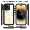Shellbox Wasserdichte IP68 Hülle mit MagSafe für Apple iPhone 14 Pro - Schwarz 1