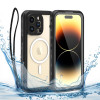 Shellbox Wasserdichte IP68 Hülle mit MagSafe für Apple iPhone 14 Pro - Schwarz 0