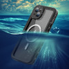 Shellbox Wasserdichte IP68 Hülle mit MagSafe für Apple iPhone 15 Plus - Schwarz 2