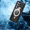 Shellbox Wasserdichte IP68 Hülle mit MagSafe für Samsung Galaxy S24 Ultra - Schwarz 1