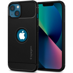 Spigen Rugged Armor Back Cover Hülle für Apple iPhone 13 Mini - Schwarz