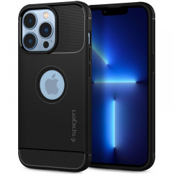 Spigen Rugged Armor Back Cover Hülle für Apple iPhone 13 Pro - Schwarz