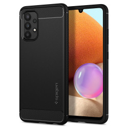 Spigen Rugged Armor Back Cover Hülle für Samsung Galaxy A52 4G/5G / A52s - Schwarz