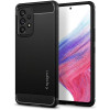 Spigen Rugged Armor Back Cover Hülle für Samsung Galaxy A53 - Schwarz 0