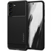 Spigen Rugged Armor Back Cover Hülle für Samsung Galaxy S21 FE - Schwarz 0