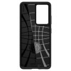 Spigen Rugged Armor Back Cover Hülle für Samsung Galaxy S21 Ultra - Schwarz 3