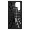 Spigen Rugged Armor Back Cover Hülle für Samsung Galaxy S22 Ultra - Schwarz 6