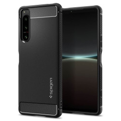 Spigen Rugged Armor Back Cover Hülle für Sony Xperia 5 IV - Schwarz