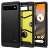 Spigen Tough Armor Back Cover Hülle für Google Pixel 6a - Schwarz 0