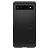 Spigen Tough Armor Back Cover Hülle für Google Pixel 6a - Schwarz 3