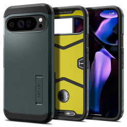 Spigen Tough Armor Back Cover Hülle für Google Pixel 9 Pro XL - Dunkelgrün