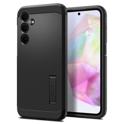 Spigen Tough Armor Back Cover Hülle für Samsung Galaxy A35 - Schwarz