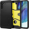 Spigen Tough Armor Back Cover Hülle für Samsung Galaxy S21 FE - Schwarz 0