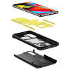 Spigen Tough Armor Back Cover Hülle für Samsung Galaxy S21 FE - Schwarz 4