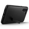 Spigen Tough Armor Back Cover Hülle für Samsung Galaxy S21 FE - Schwarz 5