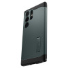 Spigen Tough Armor Back Cover Hülle für Samsung Galaxy S24 Ultra - Dunkelgrün 4