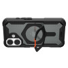 UAG Plasma XTE Kickstand Back Cover Hülle mit MagSafe für Apple iPhone 16 - Orange/Schwarz 5