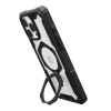 UAG Plasma XTE Kickstand Back Cover Hülle mit MagSafe für Apple iPhone 16 Pro - Transparent/Schwarz 2