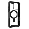 UAG Plasma XTE Kickstand Back Cover Hülle mit MagSafe für Apple iPhone 16 Pro - Transparent/Schwarz 4