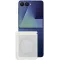 Blueo Skin Friendly Frosted Anti-Drop MagSafe Back Cover Hülle für Samsung Galaxy Z Flip 8 - Hellgrau