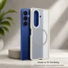 Blueo Skin Friendly Frosted Anti-Drop MagSafe Back Cover Hülle für Samsung Galaxy Z Flip 8 - Hellgrau 5
