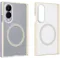 Blueo Skin Friendly Frosted Anti-Drop MagSafe Back Cover Hülle für Samsung Galaxy Z Fold 8 - Hellgrau
