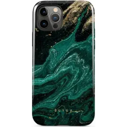 Burga Tough Back Cover Hülle für Apple iPhone 12 / iPhone 12 Pro - Emerald Pool