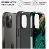 Burga Tough Back Cover Hülle für Apple iPhone 12 / iPhone 12 Pro - Emerald Pool 1