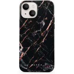 Burga Tough Back Cover Hülle für Apple iPhone 14 - Rose Gold Marble