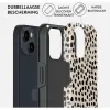 Burga Tough Back Cover Hülle für Apple iPhone 15 - Almond Latte 1