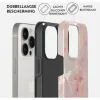 Burga Tough Back Cover Hülle für Apple iPhone 15 Pro - Golden Coral 1