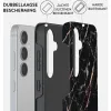 Burga Tough Back Cover Hülle für Samsung Galaxy S24 - Rose Gold Marble 1