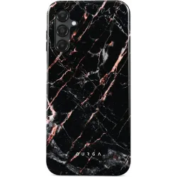 Burga Tough Back Cover Hülle für Samsung Galaxy A15 4G/5G - Rose Gold Marble