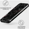 Burga Tough Back Cover Hülle für Samsung Galaxy A25 - Rose Gold Marble 3