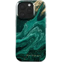 Burga Tough Back Cover Hülle für Apple iPhone 16 Pro Max - Emerald Pool