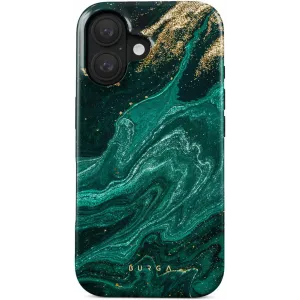 Burga Tough Back Cover Hülle für Apple iPhone 16 - Emerald Pool