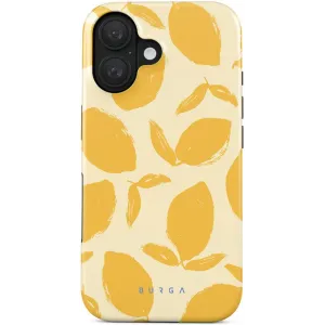 Burga Tough Back Cover Hülle für Apple iPhone 16 - Lemon Tart