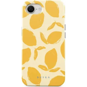 Burga Tough Back Cover Hülle mit MagSafe für Apple iPhone 16e - Lemon Tart