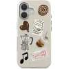 Burga Tough Back Cover Hülle für Apple iPhone 16 - Oat Milk Please 0