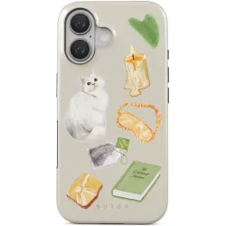 Burga Tough Back Cover Hülle mit MagSafe für Apple iPhone 16 - Soft Era