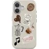 Burga Tough Back Cover Hülle mit MagSafe für Apple iPhone 16 - Oat Milk Please 0